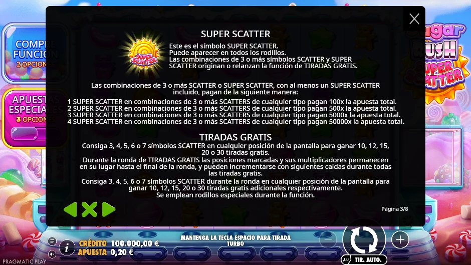 Símbolo Super Scatter
